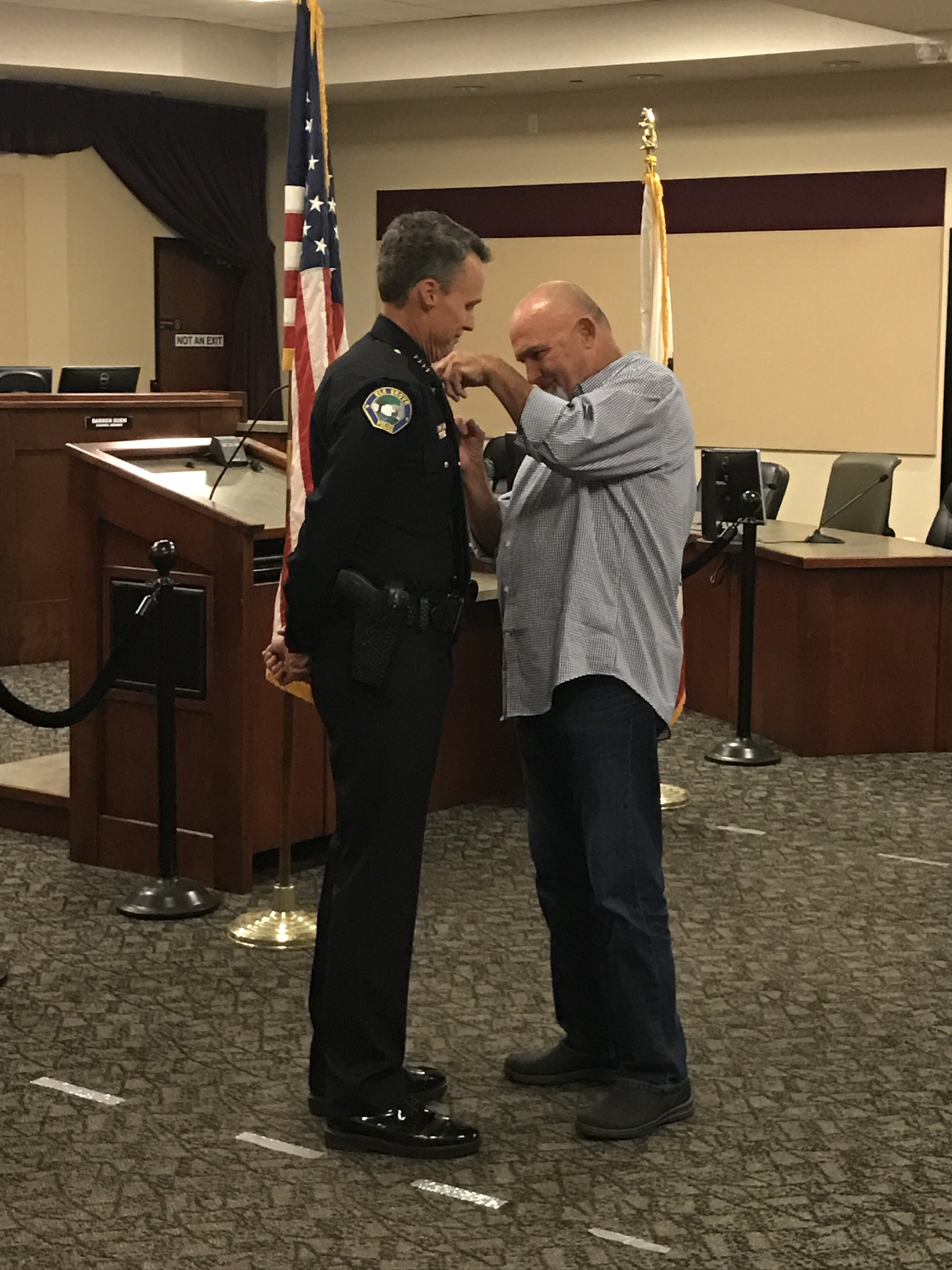Chief Noblett Sworn in as New Elk Grove Chief of Police