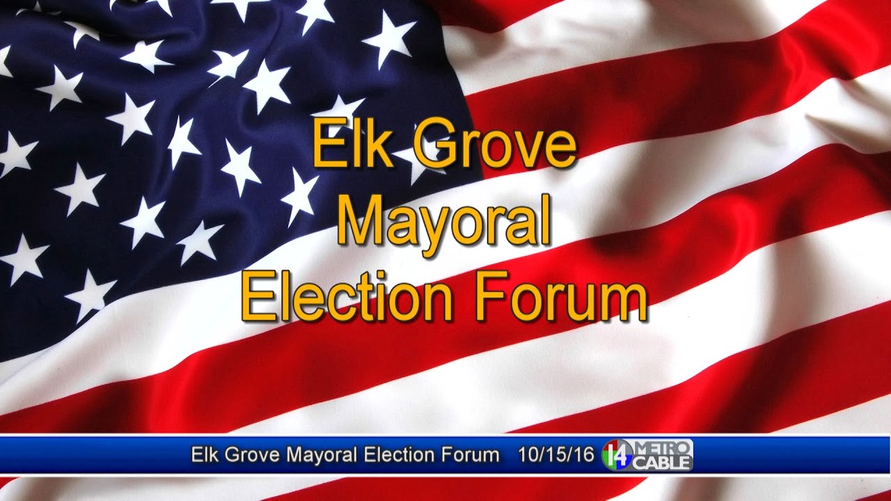 Elk Grove Mayoral Forum
