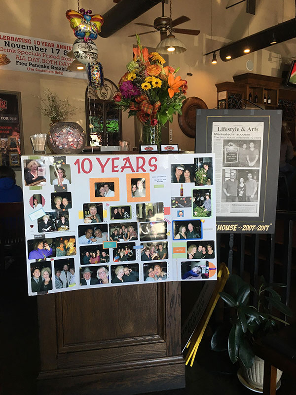 Happy 10th Anniversary Brick House!