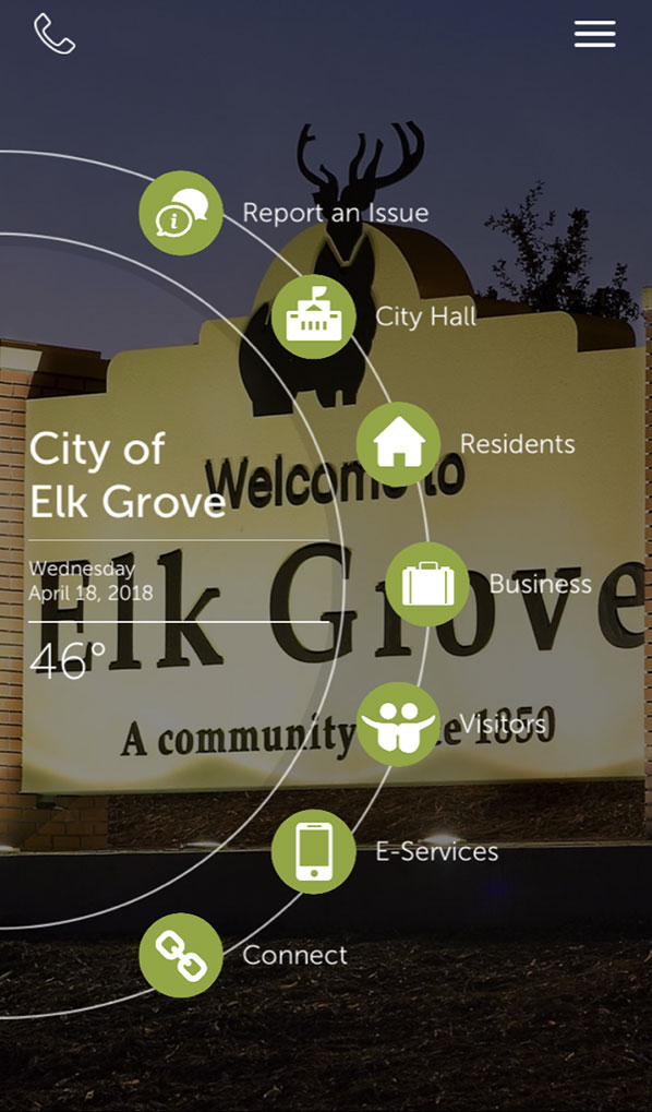 Check Out The City Of Elk Grove App