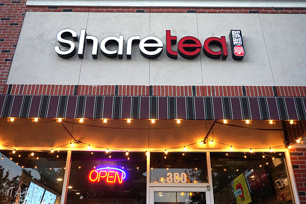 Sharetea Celebrates 1 Year Anniversary & Debuts New Menu Items