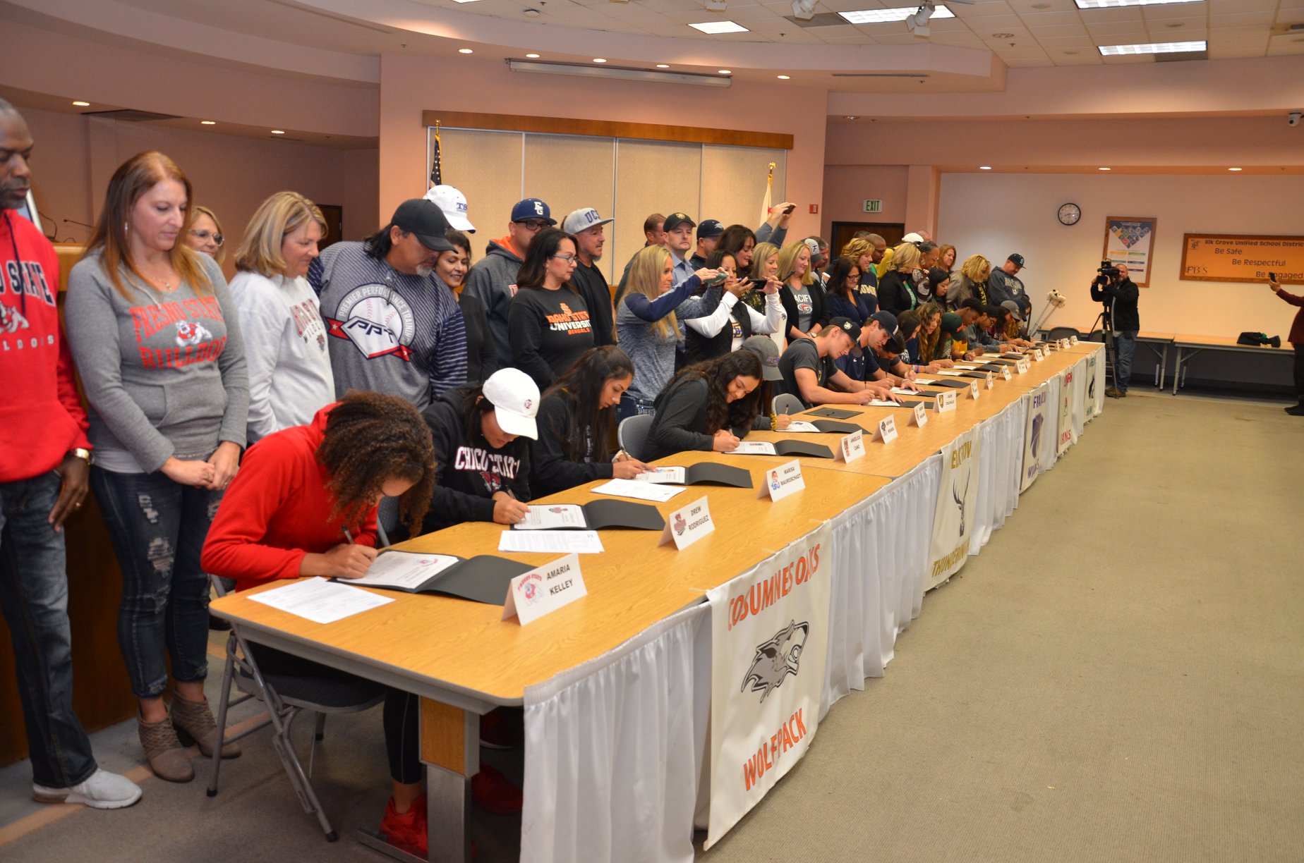 17 EGUSD Students Sign College Letters Of Intent
