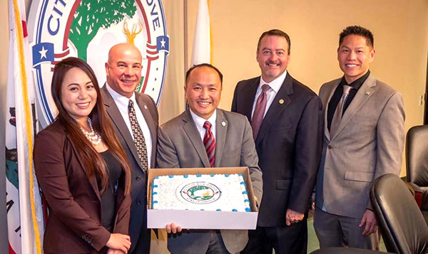 Ly, Hume, Nguyen Sworn In; Hume Elected Vice Mayor