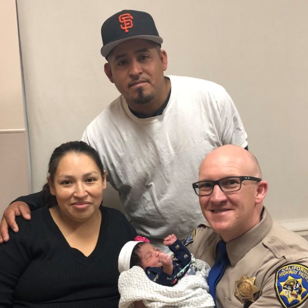 UPDATE: CHP Officer Delivers Baby Off Highway 99 In Sacramento