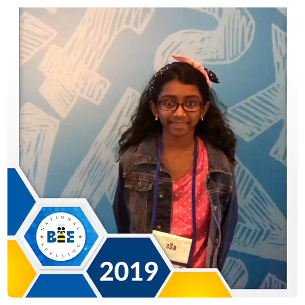 Congrats To Nithika Rangan, Elk Grove’s Own Spelling Bee Whiz