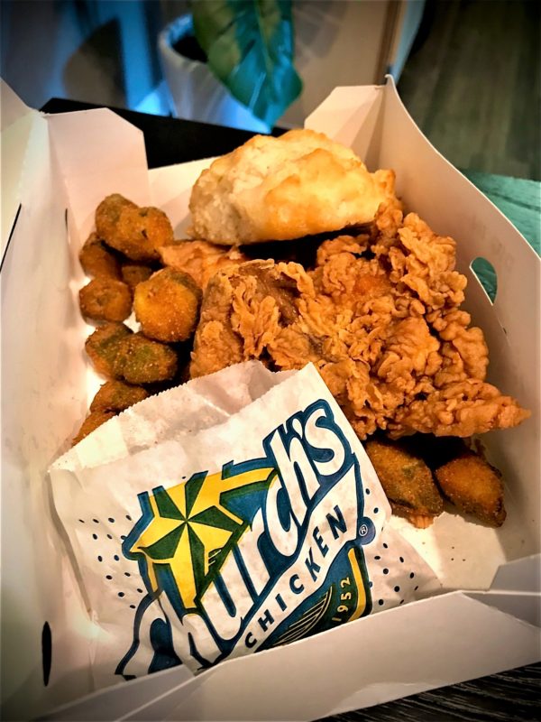 Church's 2-Piece meal/Roshá Hester
