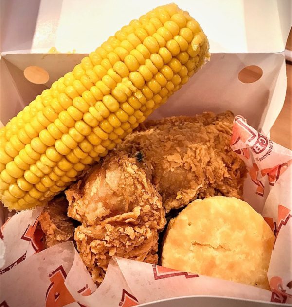 Popeye's 4-Piece Chicken Meal/Roshá Hester