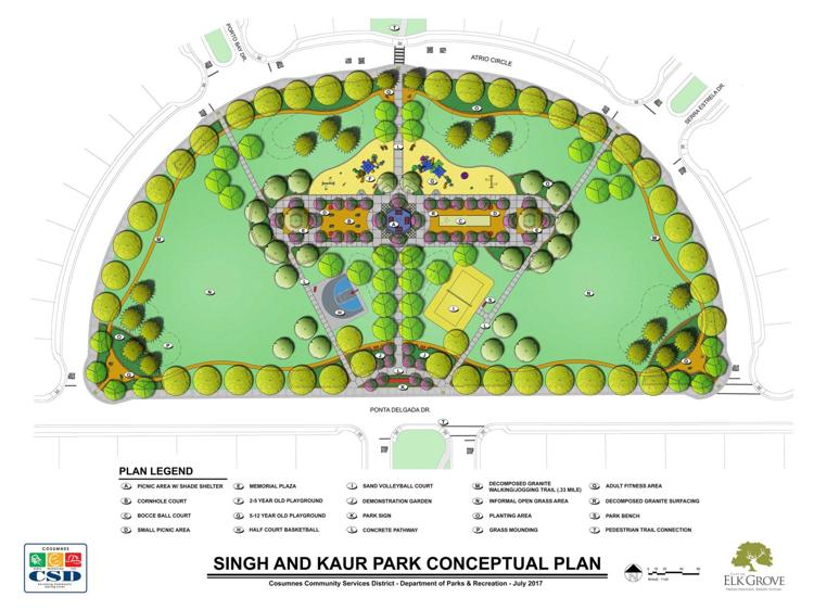 Cosumnes Community Services District Approves Plans For Singh and Kaur Park In Elk Grove
