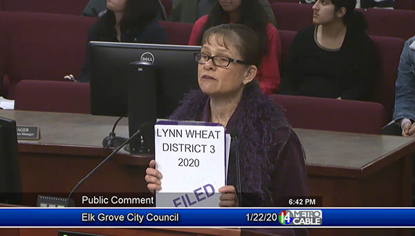 Lynn Wheat Is Running For Elk Grove City Council
