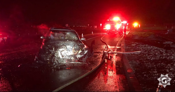 EGPD Officer Saves Man From Burning Car