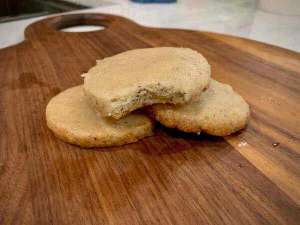 Recipe Of The Month: Chai Vanilla Shortbread Cookies
