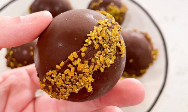 Watch  The Ball Drop Hot Chocolate Bombs