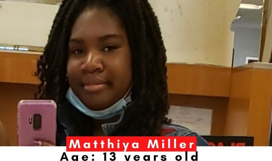 Local Teen Matthiya Miller Missing Since Thursday-Update: MATTHIYA IS HOME SAFE!!