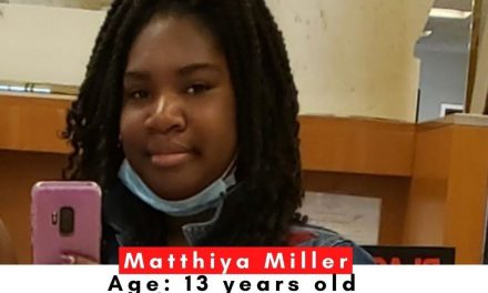 Local Teen Matthiya Miller Missing Since Thursday-Update: MATTHIYA IS HOME SAFE!!