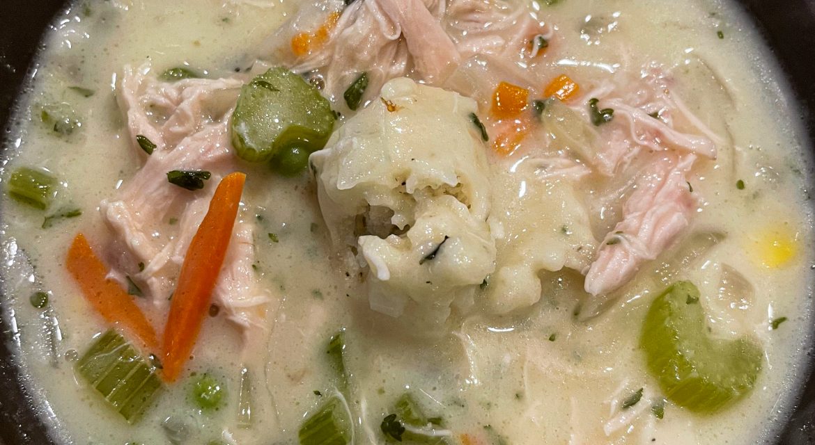 Fall Festive Chicken & Dumplings