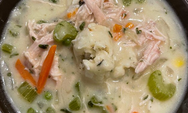 Fall Festive Chicken & Dumplings