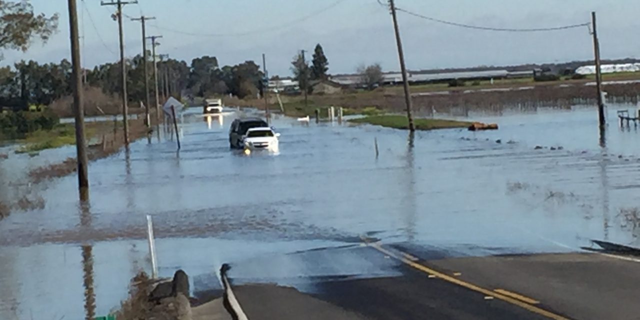 Historic Flood Warning In Sacramento County