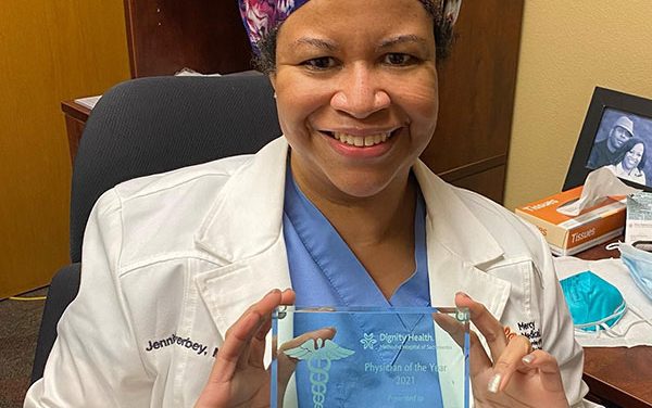 Dr. Jennifer Overbey Named Physician Of The Year For Methodist Hospital
