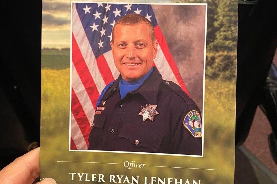 Saying Goodbye To Officer Tyler Lenehan