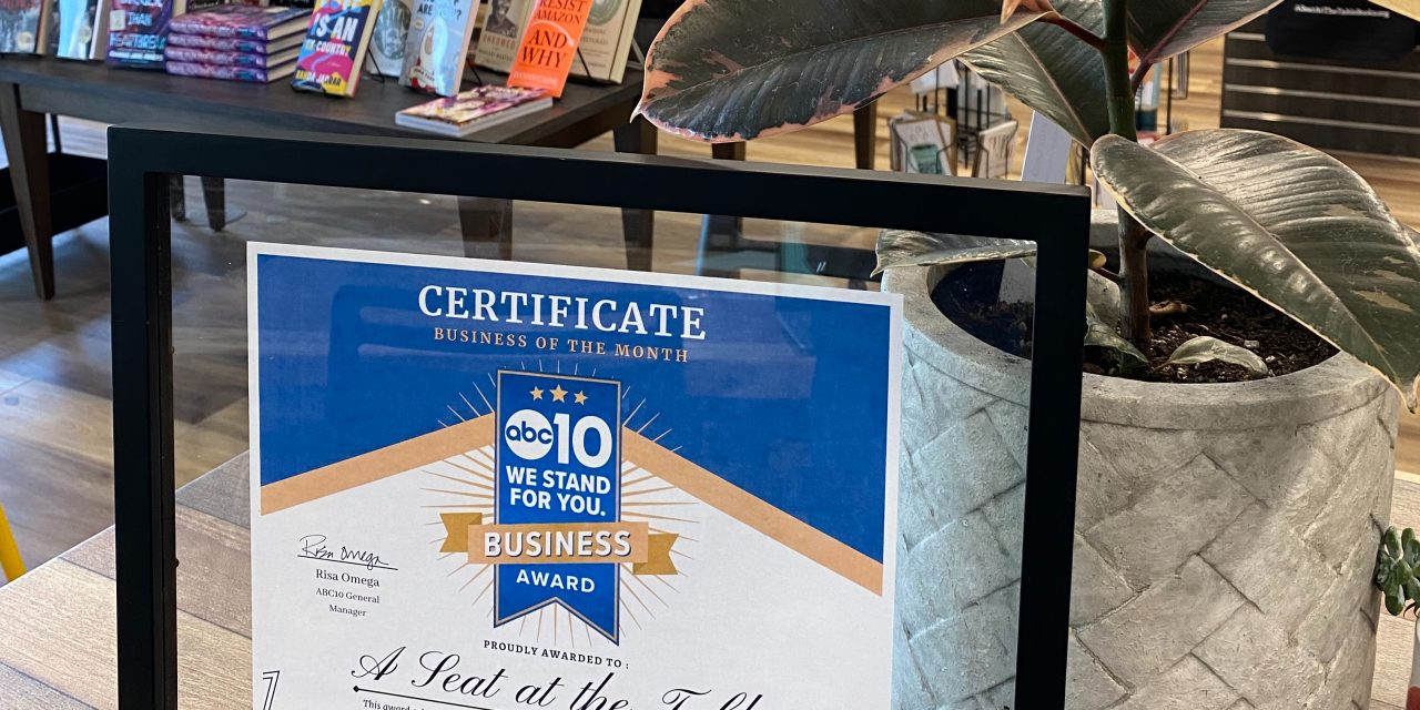 ABC 10 Awards A Seat at the Table ‘We Stand For You’ Business Award”